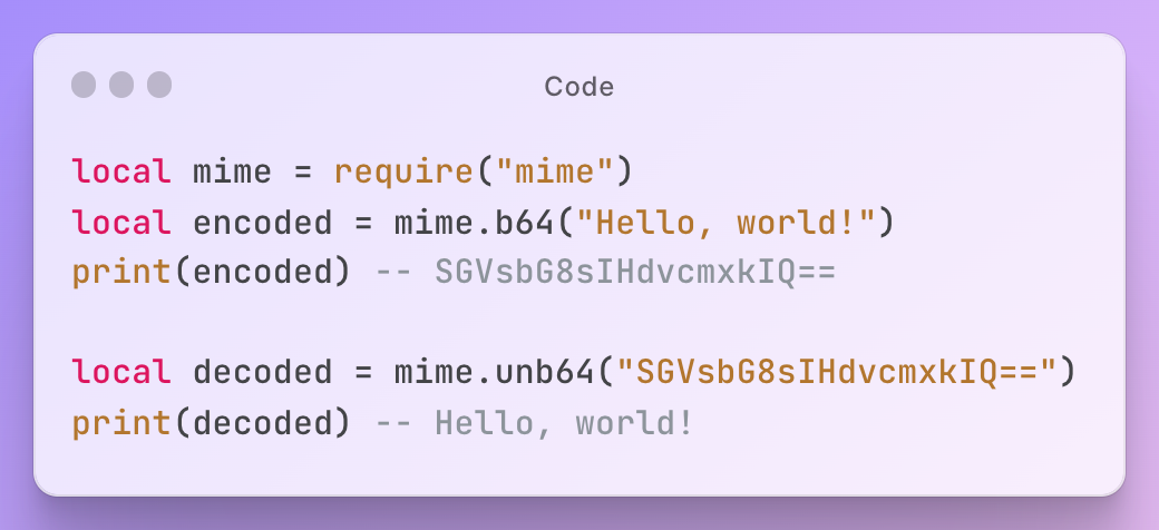 A Beginner's Guide To Base64 Encoding And Decoding In Lua | IToolkit