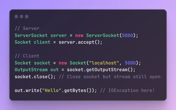 Resolving the "java.io.IOException: Broken pipe" Error