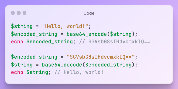 PHP中使用base64编码和解码的入门指南