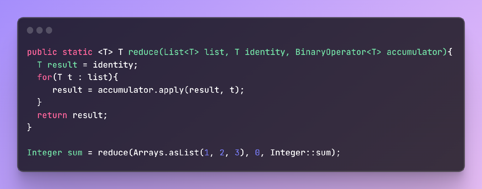 Java BinaryOperator接口指南